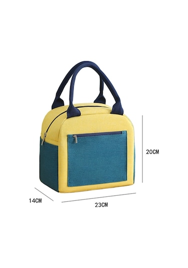 Yalıtımlı Fermuarlı Öğle Yemeği Çantası 001