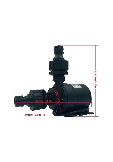 Sones 8 M Kaldırma Kapasiteli Paslanmaz Çelik Şaft Çekirdekli Fırçasız Motorlu Takviye Pompası, Özellikler: Dc24v Dc Dişi Konnektör