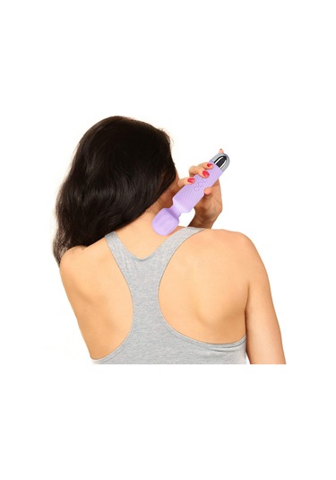 Xindoker Cilt Dostu Silikon Gövde Masaj Cihazı - 20 Farklı Mod Ve 8 Hız Ayarı İle Tüm Vücut Bölgelerine Profesyonel Masaj Mor