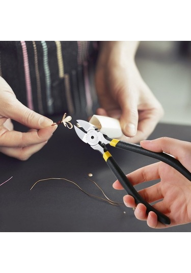 Pazly Lodestar Japonya Tipi Yüksek Karbonlu Çelik Çapraz Kesme Pense, Mücevher Ve Elektrik Teli İçin