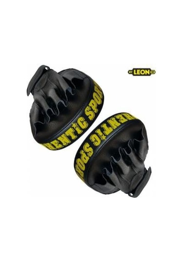 2Adımspor Leon Wall Taekwondo Kick-Boks Parmaklı Ellik Lapa Siyah