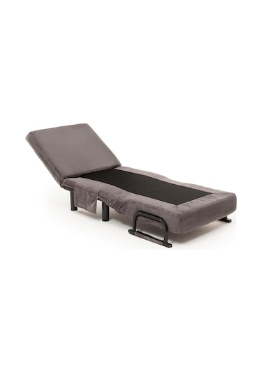 Pafu Sento Tekli Katlanır Yataklı Koltuk - Soho Gri Gri