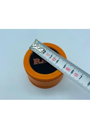 Raw Marka 3parça Turuncu Tütünöğütücü Parçalayıcı Grinder//53mm