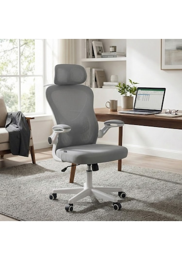 Karr Office Oslo Gri Ergonomik Çalışma Sandalyesi