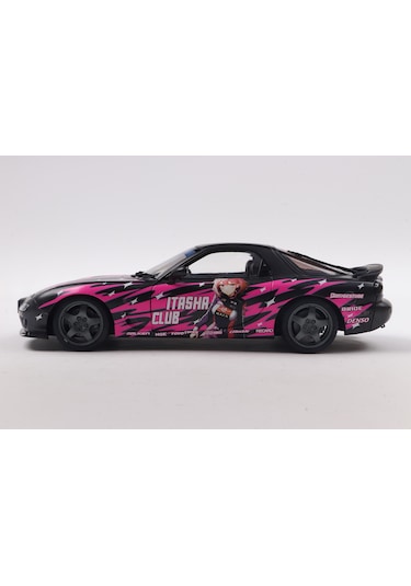 1:18 Solido 1999 Mazda Rx7 Fd3 Rs Solido Works Itasha Club Model Araba