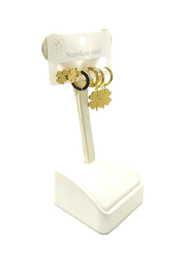 Kadın Sallantı Çelik Küpe - Kskü-18 Çok Renkli