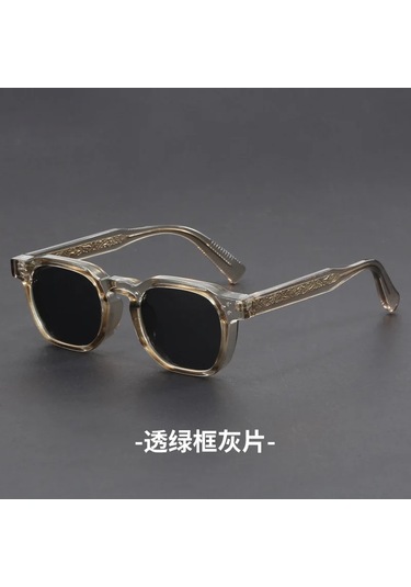 Rpxbguckarhg Retro Küçük Dairesel Güneş Gözlüğü - Erkek/kadın Punk Uv400 Koruma Parti Gözlüğümor51gri Gri