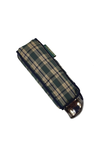 Baginn Snotline-april Mini Bayan Şemsiye Manuel Açılır-kapanır 90 Cm Çap Kapalı 20 Cm Cep Boy Vizon Ekose 001
