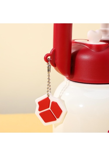 Çocuklar İçin Pratik Ve Sağlıklı Taşınabilir Su Matarası, Okul Ve Seyahatlerde Kullanışlı Kırmızı