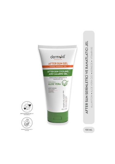 Dermokil Gne Sonras Serinletici Jel Aloe Vera 100 ML Fiyatlar ve  zellikleri