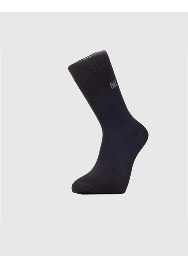 Terletmeyen Siyah Erkek Çorap Siyah