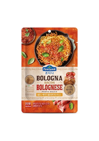 Fontana Bologna Bacon Bolognese Pasta Sauce 130g