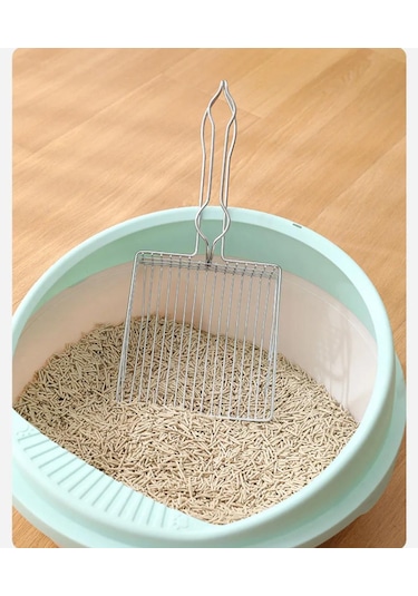 Hesperus Paslanmaz Krom Kedi Köpek Kum Temizleme Küreği