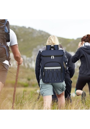 Pazly Yalıtımlı Mavi Seyahat, Piknik Ve Balıkçılık Çantası Mavi