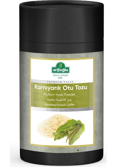 Arifoğlu Karnıyarık Otu Tozu Silindir Kutu 150 G