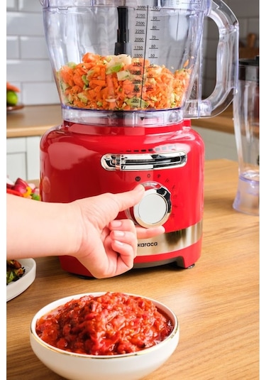 Karaca Multiblend Artisan Retro 1000 W 3 L Mutfak Robotu