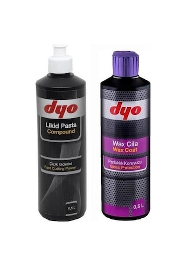 Dyo Likid Pasta 500 Ml + Wax 500 Ml Set