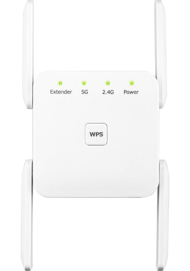 Wezone Beyaz Ac1200m 5g/2.4g Çift Frekanslı Kablosuz Wi-fi Sinyal Genişletici Amerikan Standartı - Repeatör Ve Güçlendirici