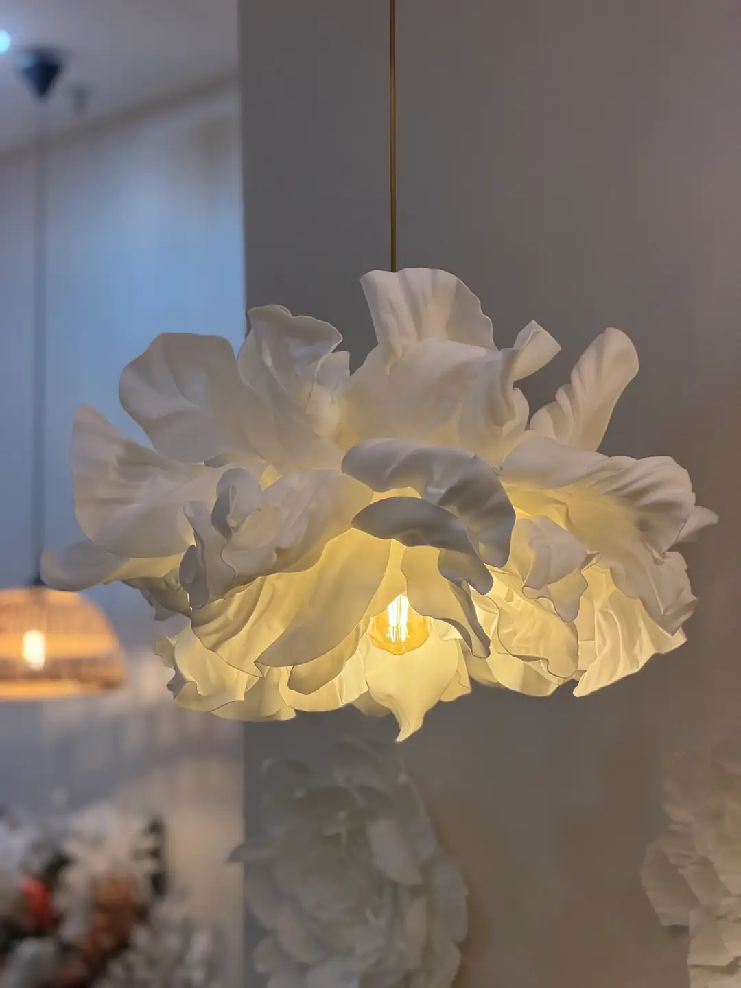 Avf Atelier Eva Beyaz Sarkıt Avize
