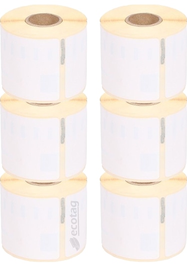 Ecotag Dymo 99015 LabelWriter Muadil Disket Etiketi 70 MM X 54 MM 320 Adet