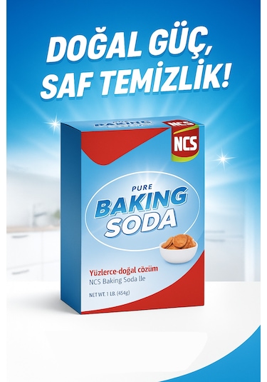 Ncs Baking Soda İngiliz Karbonatı Sodyum Bikarbonat 454 G