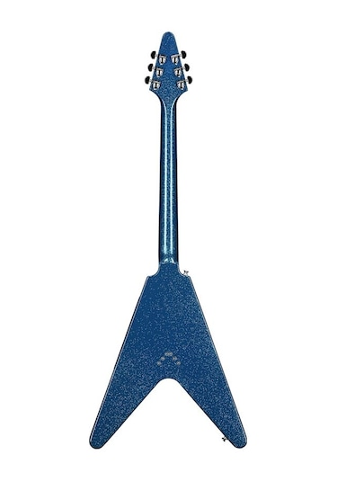Epiphone Exclusive Flying V Elektro Gitar Brunswick Blue Sparkle
