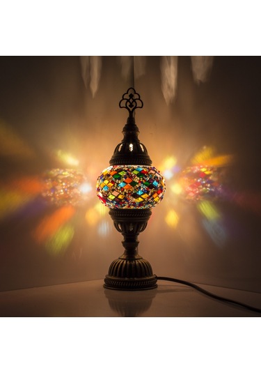 Dekoratif MOZAİK LAMBA KÜÇÜK BOY ABAJUR