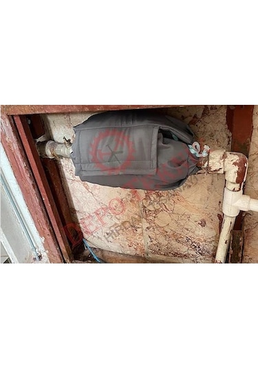 Ev Su Saati Sayaca Kar Kış - Don (Donmaya) Karşı Koruma Isı Ceket