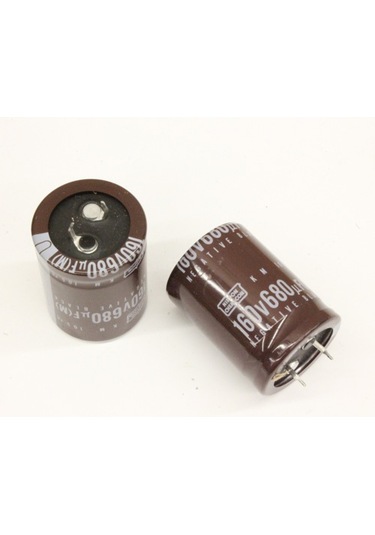 680uf 160v Elektrolitik Kondansatör