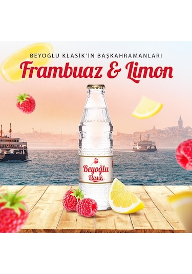 Beyoğlu Gazozu Klasik Karışık Meyve Aromalı 250 Ml X 24 Adet