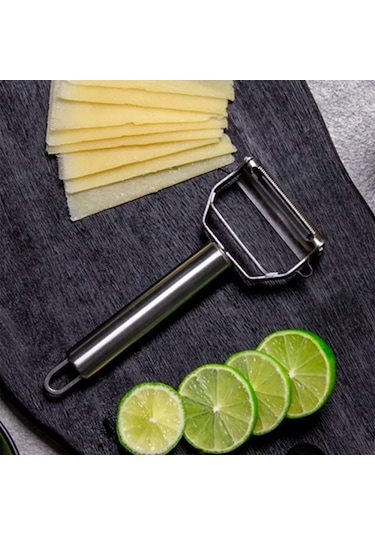 Julien Sebze Meyve Doğrayıcı Soyucu Çift Fonksiyonlu Paslanmaz