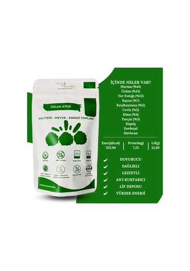 Öğlen Ateşi Enerji-protein Topları / Protein&fruit Balls