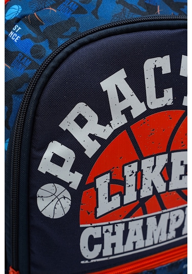 Wia Basketball Erkek Çocuk İlkokul Çantası Lacivert