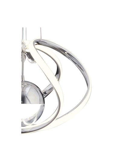 Mars Krom Küre Ledli Salon Mutfak Oda Oturma Odası Hol Ledli Avize Sb-ld-108 Krom