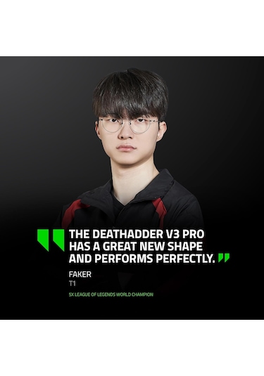 Razer Deathadder V3 Pro + Razer Hyperpolling Kablosuz Adaptör - U