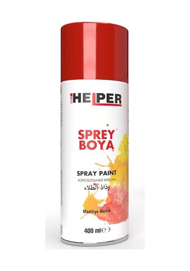 Mxs Helper Sprey Boya Ral-3020 Parlak Kırmızı 400 Ml AOD-MXS HLP190860