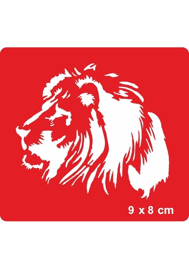Asil Aslan Tattoo Geçici Dövme Şablonları Kına Kalıpları