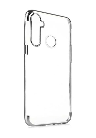 Realme C3 Kılıf Zore Dört Köşeli Lazer Silikon Kılıf