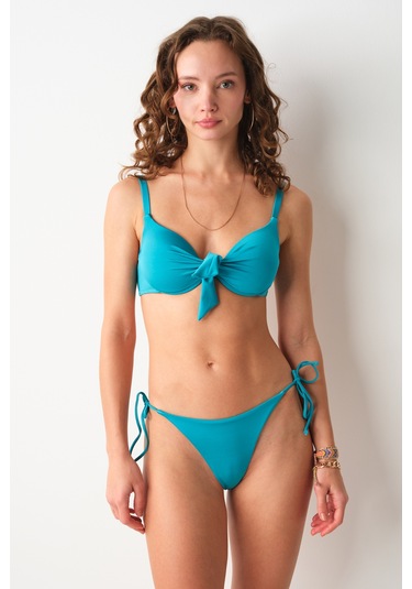 No Gossip Maya Dolgulu Bikini Tek Üst Mint 239101