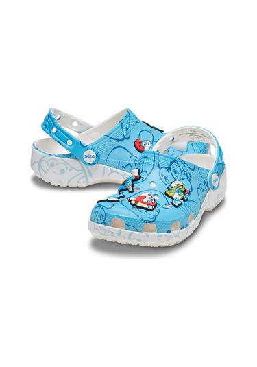 Crocs Smurfs Classic Clog Unisex Çocuk Terlik 210821 Mavi