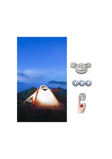 Çadır Lambası Dokunmatik Stick Lamba - Piller Dahildir Evv-81068