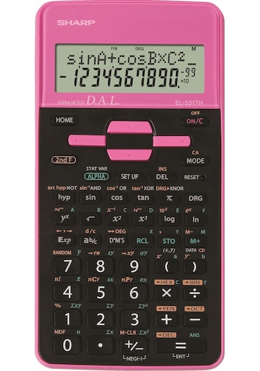 Sharp EL-531THBPK 273 Fonksiyonlu Bilimsel Hesap Makinesi