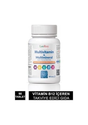 LeeRoy Multivitamin & Multimineral 90 Tablet