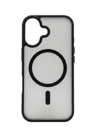 Ps iPhone Uyumlu 17 Mist Serisi Magsafe Kılıf - Siyah