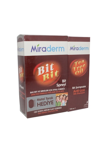 Mıraderm Bit Seti - Şampuan + Sprey
