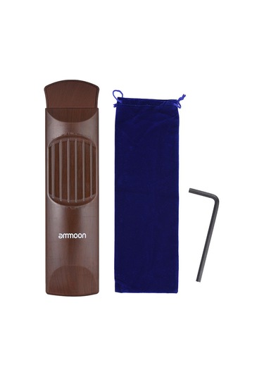 Ammoon Taşınabilir Cep Akustik Gitar Uygulama Aracı Gadget Akor Eğitmeni 6 Dize 4 Fret Modeli Gül Ağacı Klavye Ahşap Tahıl Yeni Başlayan Öğrenci İçin