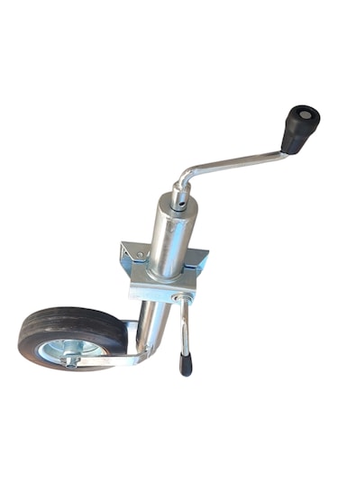 Kelepçeli 48 Mm Karavan/römork Destek Tekerleği Boru Karavan Krikosu 150 Kg