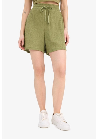 DeFacto Coool Loose Fit Bürümcük Şort A6223AX25SMKH461 Haki