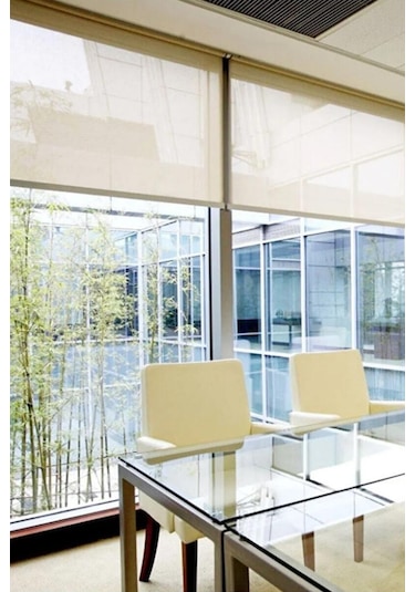 Krem Sun Screen Stor Perde 1. Kalite Sun Screen Perde Krem