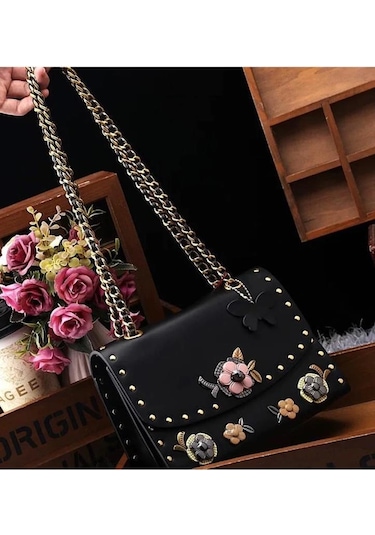 Guja C1214 Fashion Kadın Kol Çanta Siyah